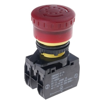 HY57B Emergency Stop Push Button Switches Round Industrial Pushbutton Switches