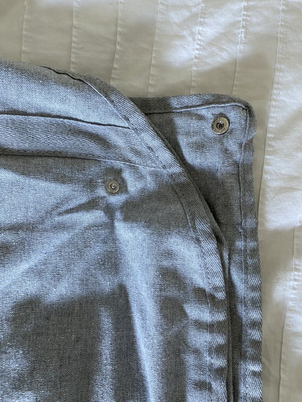 Peter Millar Garment Bag Grey Crown Logo Travel Suit Bag Formal Carrier 23 x 44
