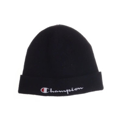 Champion, Beanie-Mütze, Größe: ONE SIZE, Schwarz, Herren #pwm