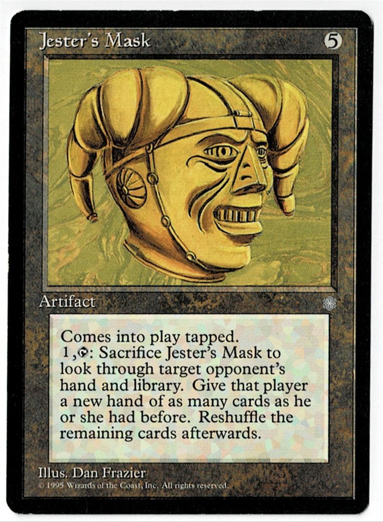 1995 Ice Age Jester's Mask Expansion/Rare