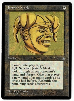 1995 Ice Age Jester's Mask Expansion/Rare
