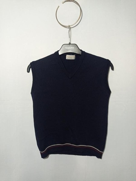 Women Aquascutum Vest Black Wool 36