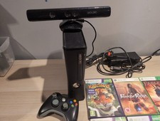 Xbox 360 Slim 250GB Console with Kinect + 6 Games