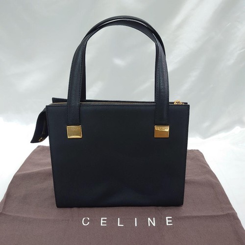 CELINE Handbag Leather Classic Used