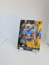 2025 Panini Select - Premier Level Omarion Hampton #102 Black & Gold Shock Prizm