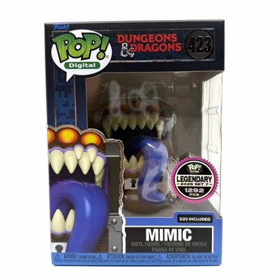 Funko Pop! Dungeons & Dragons Mimic #423 Legendary LE 1292 Pieces w/Protector