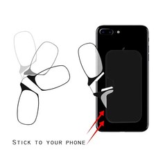 Nose Clip Reading Glasses Man High Quality Men Portable Foam Nose Glasses for S