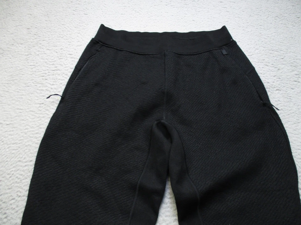 Lululemon End State Jogger Para Hombres L Negro Mezcla de Lana Bolsillos Cónicos con Cremallera Viaje Foto 2 de 4