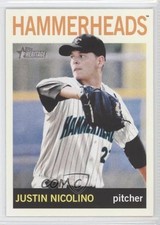 2013 Topps Heritage Minor League Edition Venezuelan Justin Nicolino #87 0a7