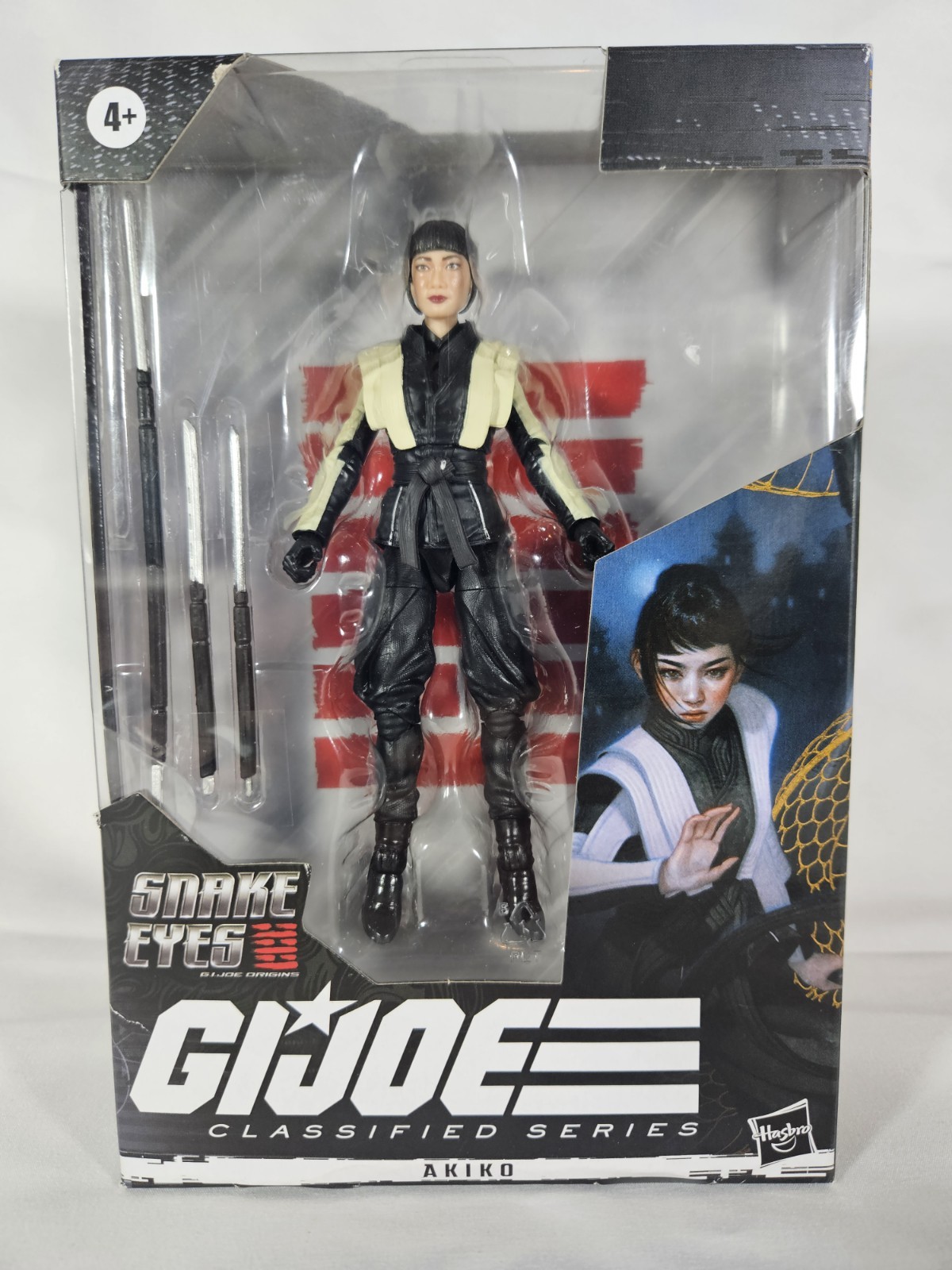 G.I. Joe Classified Series Akiko 6 Inch Action Figure Collectible Toy GI Joe