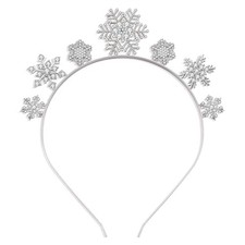 Snowflake Headband Holiday Christmas Headband for Women A - Snowflake 2