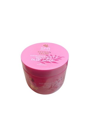 7,99 Euro pro Stück SPA exclusives ELYSIAN GLOW Sea salt Body Scrub 500g Dose