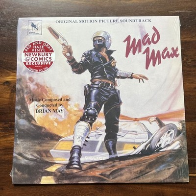 Mad Max Soundtrack Brian May Red & Gray Color Vinyl BEAUTIFUL 750 only SEALED 