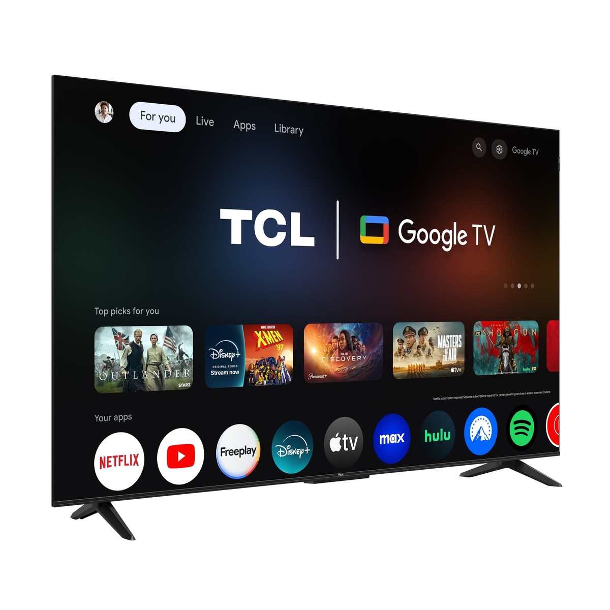 TCL 55 Inch Q Series 4K QLED UHD HDR Smart Google TV New 2025