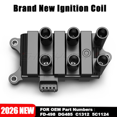 1PCS Brand Ignition Coil For Ford F150 4.2L V6 For OEM FD498 DG485