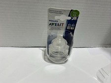 Philips AVENT Anti-Colic Nipples 2 Nipples 1m NEW SEALED