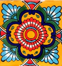 C131 Mexican Tile sample 4x4 inch, we combine shipping GET WHAT YOU NEED