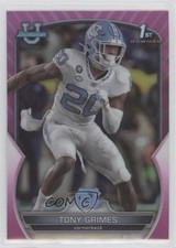 2022 Bowman U Chrome Pink Refractor Tony Grimes #75 0w24