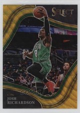 2021-22 Panini Select Courtside Gold Wave Prizm Josh Richardson #266 0jl1
