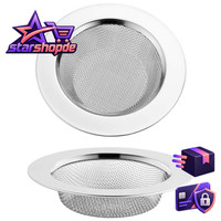 Abflusssieb Dusche Haarsieb Edelstahl 7,5Cm 3In 2 StüCke KüChe Bad 2 StüCk