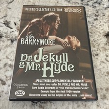 Dr. Jekyll and Mr. Hyde DVD, 1920 Deluxe Collector's Edition Kino John Barrymore