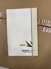 Piper Cherokee 140 Owners Handbook Piper Cherokee 140 Owners Handbook