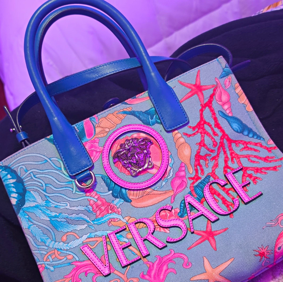 Versace Floral Bags & Handbags for Women for sale | eBay