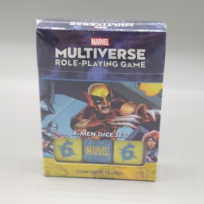 MARVEL Multiverse Role Playing Game X-MEN Dice Set Brand New Sealed Accessory 