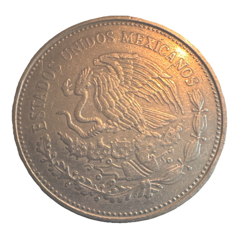 Mexico 1988 500 Pesos Expropiación Petrolera Cincuentenario 1938-1988 Coin