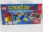 Vintage Lego Creator The Race To Build It Board Game ~RoseArt 1999 Official LEGO