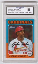 2024 TOPPS CHROME HERITAGE JORDAN WALKER BASEBALL CARD ST LOUIS CARDINALS