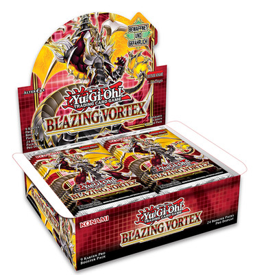 Yu-Gi-Oh! Blazing Vortex Booster Box Display 1st Edition - EN Neu & OVP Sealed
