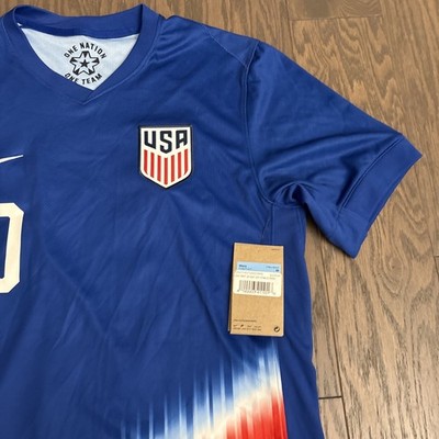 NWT Nike USMNT USA 2024 Away Tie Dye Medium Soccer Jersey FJ4277