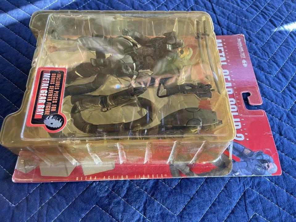 Figura serpiente McFarlane Toys Metal Gear Solid 2 Solidus sin abrir nueva Foto 3 de 4