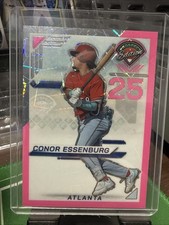 2025 Panini Prospect Edition - Conor Essenburg #121 Pink Velocity Prizm /79 (RC)