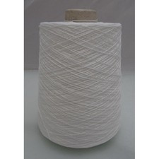 Rocca di Cotone perlato per uncinetto 500 gr. BIANCO n°12 Gomitolo grande! *