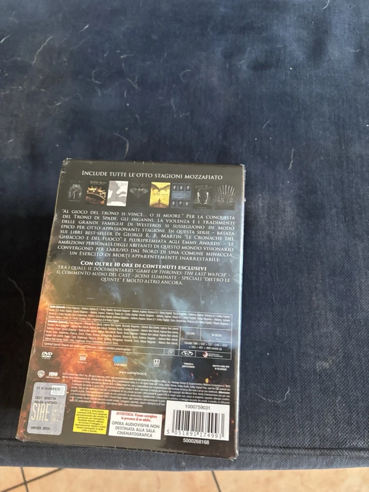 Trono di Spade (Blu-Ray) Nuovo Sigillato - Immagine 3 di 4