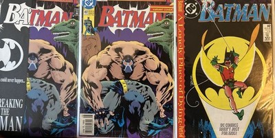 DC Comics Batman Knightfall #11 #497 And Batman 442 Lot Of 3 Books