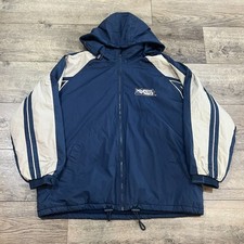 Vintage 90s Pro Player Penn State Nittany Lions Hooded Jacket Blue - Men's XL