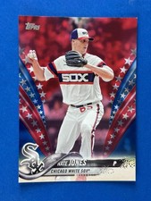2018 Topps Independence Day #232 Nate Jones Chicago White Sox #/76
