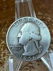 1956 P Washington quarter  90% silver    # NR36