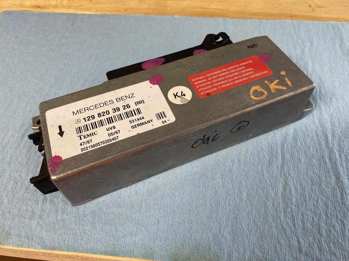 REBUILT 90-02 Mercedes R129 SL RST Controller 1298203926 | eBay