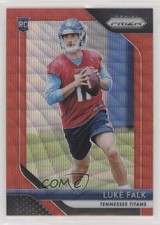 2018 Panini Prizm Rookie Red Wave Prizm 83/149 Luke Falk #285 y2a