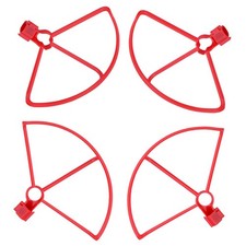 4 Red Propellers Blades Protectors Guards for DJI Mini 3 Pro Drone Accessories