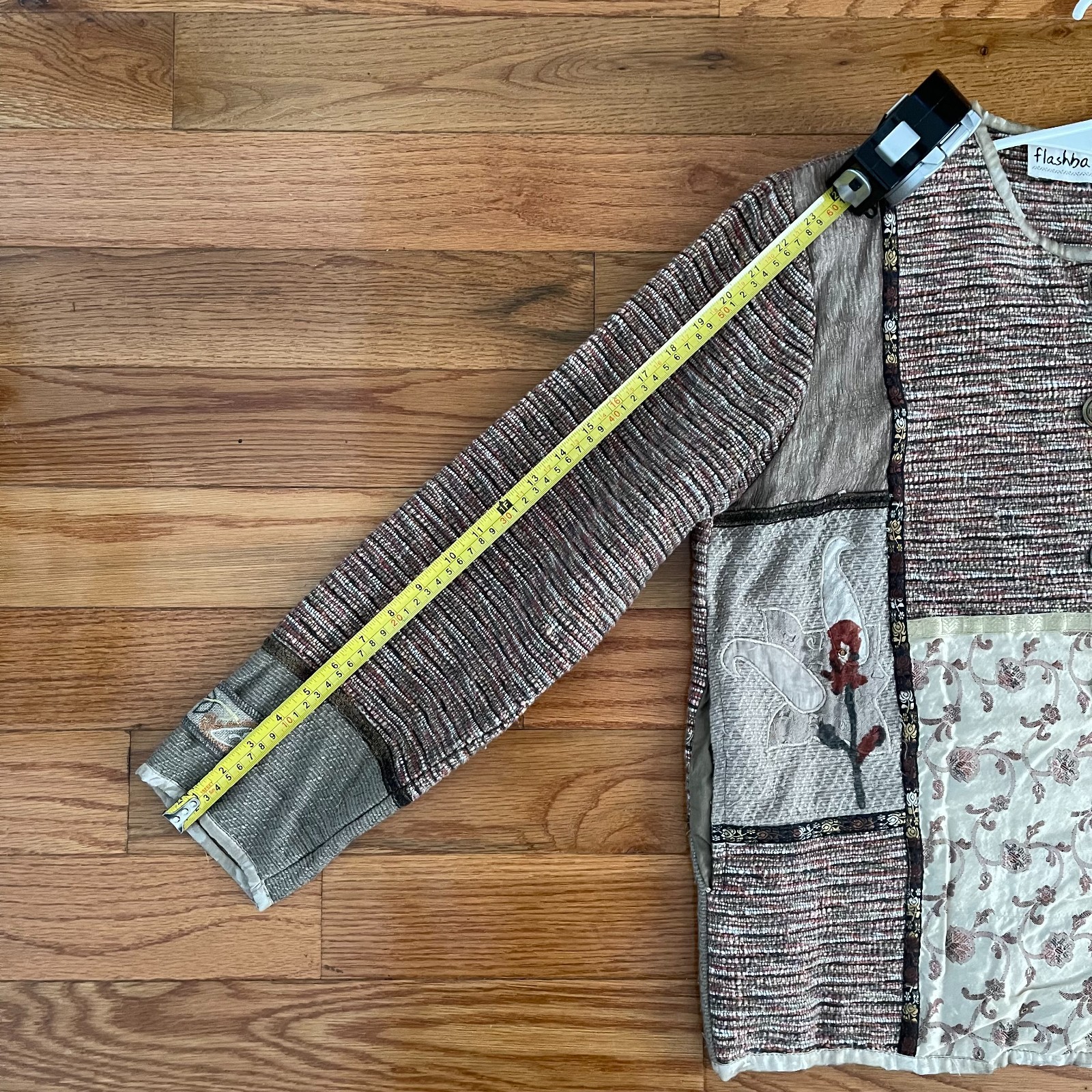 Vintage Flashback Tapestry Patchwork Jacket Women… - image 9