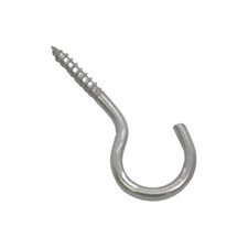 Screw in hooks stainless steel small large extra large heavy duty wall no rust