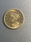 1873 $2 1/2 Gold Liberty Coin. Nice Coin!