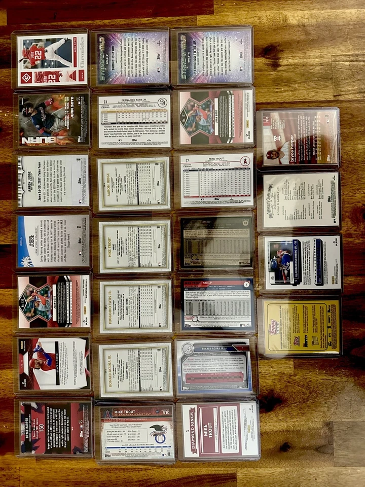 2017-2024 SHOHEI OHTANI, AARON JUDGE, MIKE TROUT, JUAN SOTO STARS, LOT OF 25 - Image 2 of 4