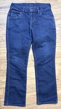 Origin Maine Jeans Mens 34x30 Blue Legit Fit Dark Wash Made in USA