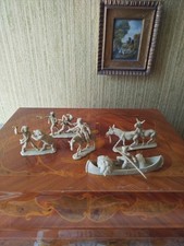 Soldatini Atlantic set Davy Crockett serie Far-West Story scala 1:32